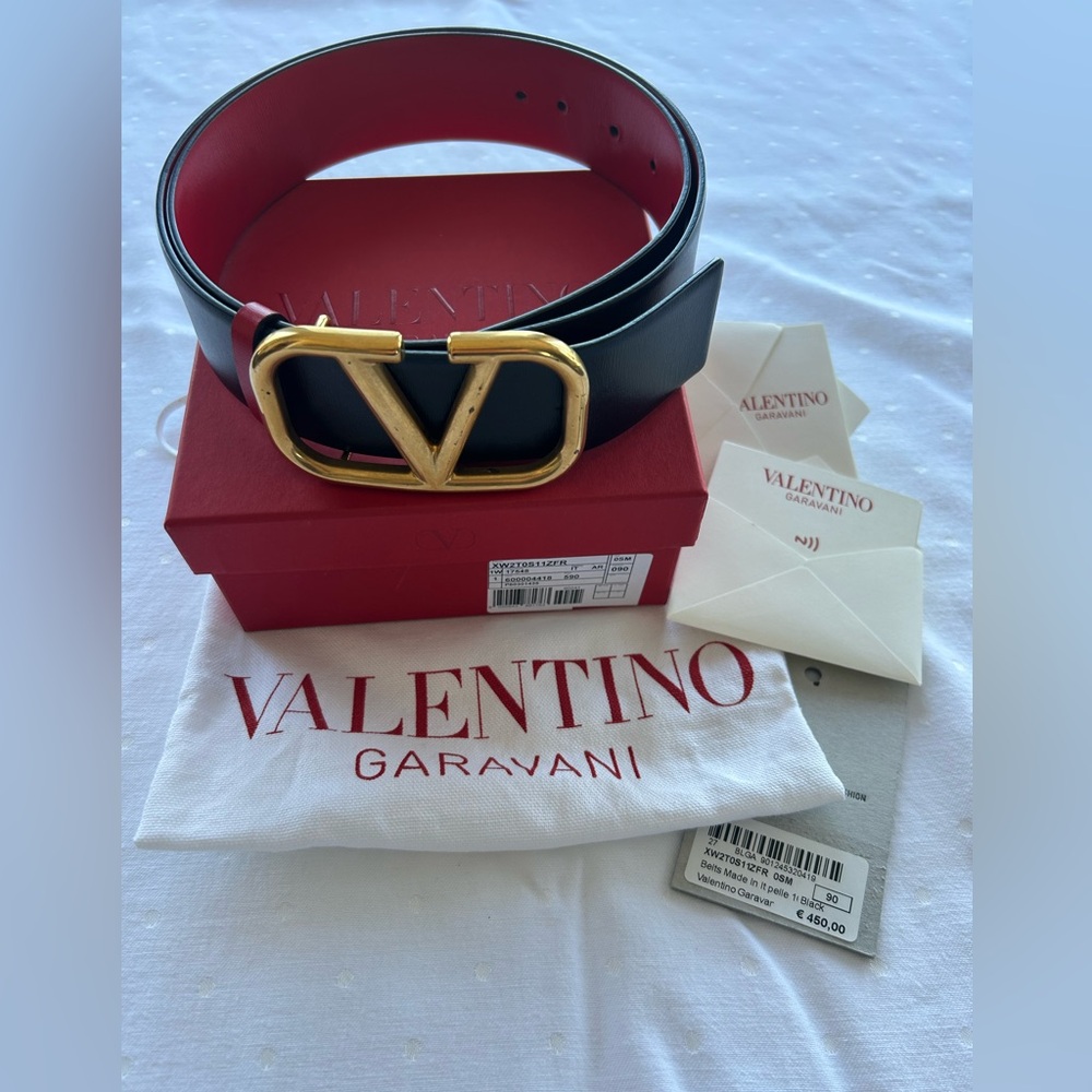 Valentino reversible Belt 
ATHENTIC